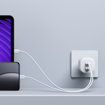 Xiaomi Nano Turbo Netzladegerät, 45W, 3A, 2 x USB-C, Weiß BHR087OEU