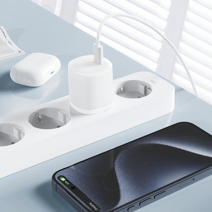 Netzladegerät XO Design L150, 30W, 3A, 1 x USB-C, Weiß