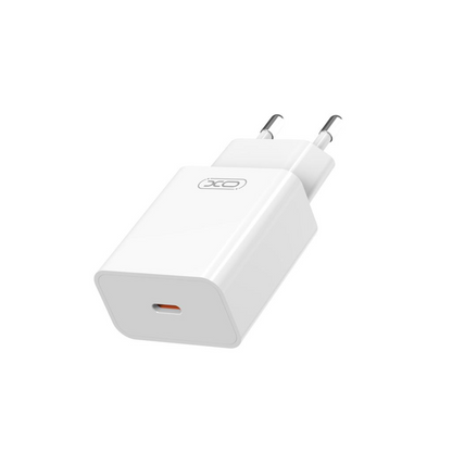 Netzladegerät XO Design L126, 20W, 3A, 1 x USB-C, Weiß