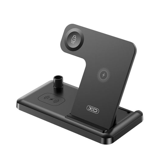 Drahtloses Netzladegerät XO Design WX033 4in1, 15W, 1.67A, Schwarz