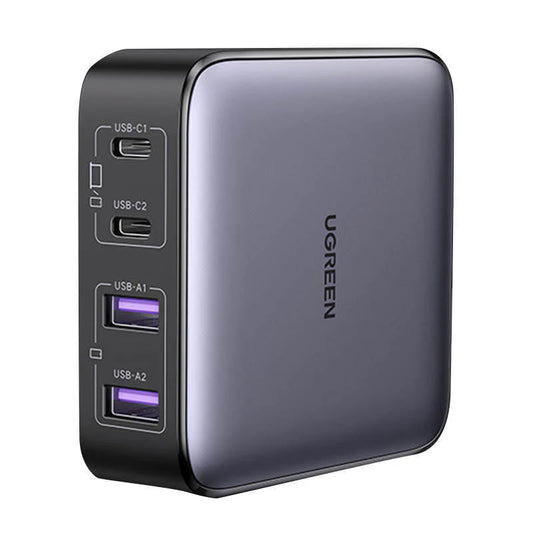 UGREEN CD327 Nexode Charging Station, 65W, 3.25A, 2 x USB-A - 2 x USB-C, Black