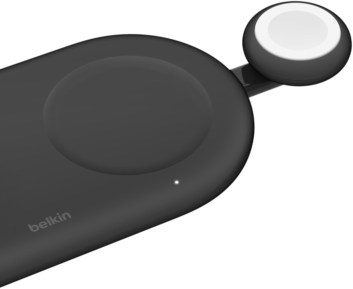Belkin BoostCharge Wireless-Ladegerät für Apple Watch Series, Weiß WIZ022glWH-B1