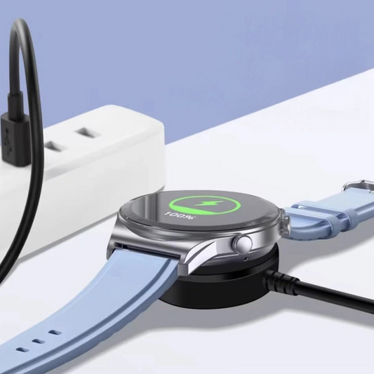 Wireless-Ladegerät Tech-Protect MC03 Ultraboost für Samsung Galaxy Watch Series, USB-A, Schwarz