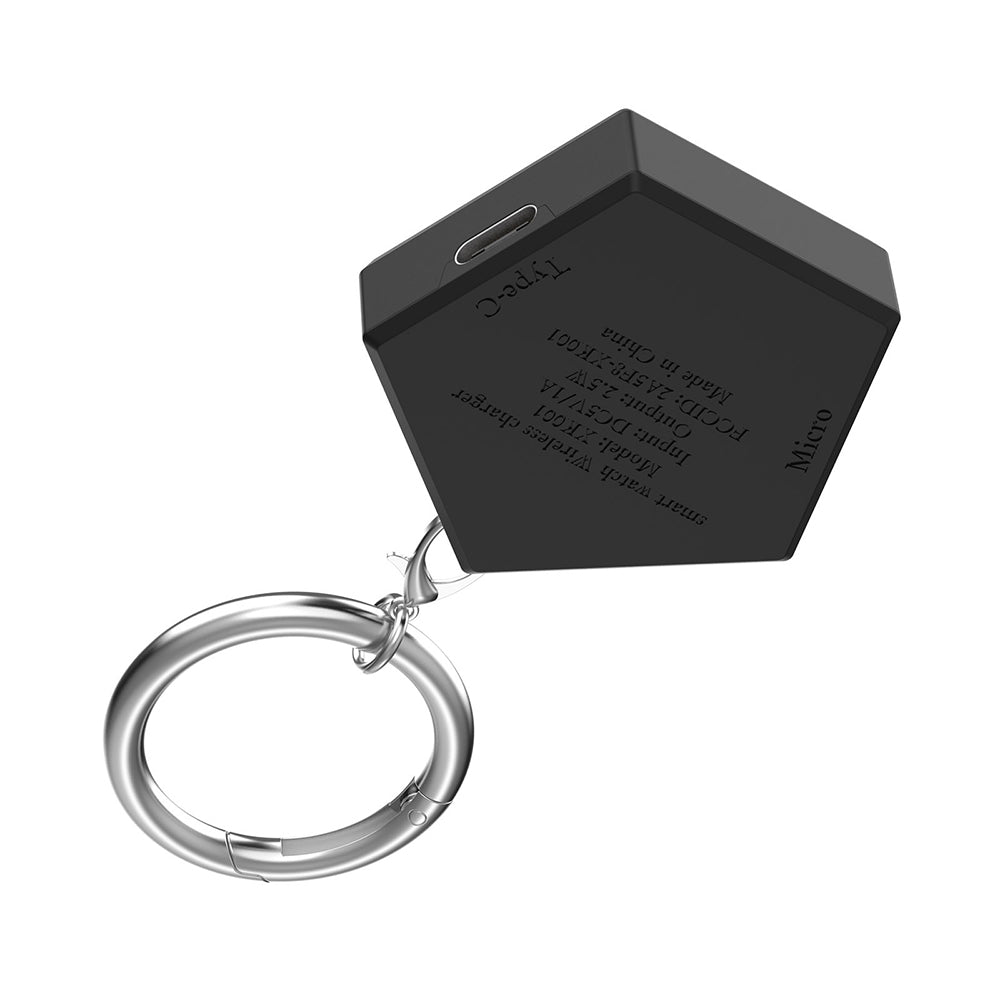 Wireless-Ladegerät Techsuit TSC4 für Samsung Galaxy Watch Series, Schwarz