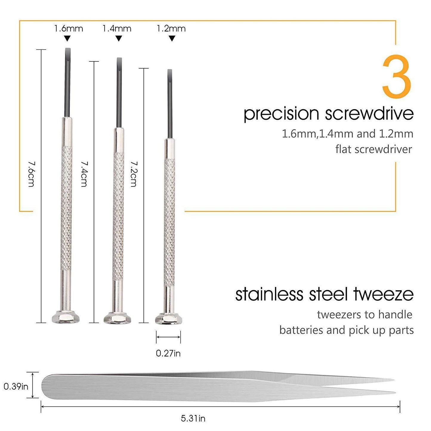 OEM Uhrmacherwerkzeuge, 6in1