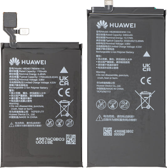 Akku-Kit HB2856B3EWW-11A + HB245179EWW-11A für Huawei Mate X7 Service-Pack und dedizierte Service-Werkzeuge