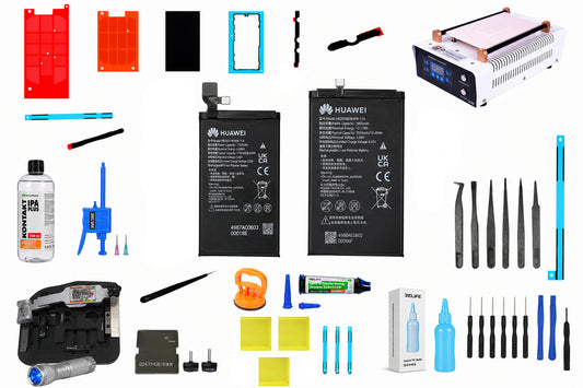 Akku-Kit HB2856B3EWW-11A + HB245179EWW-11A für Huawei Mate X7 Service-Pack und dedizierte Service-Werkzeuge