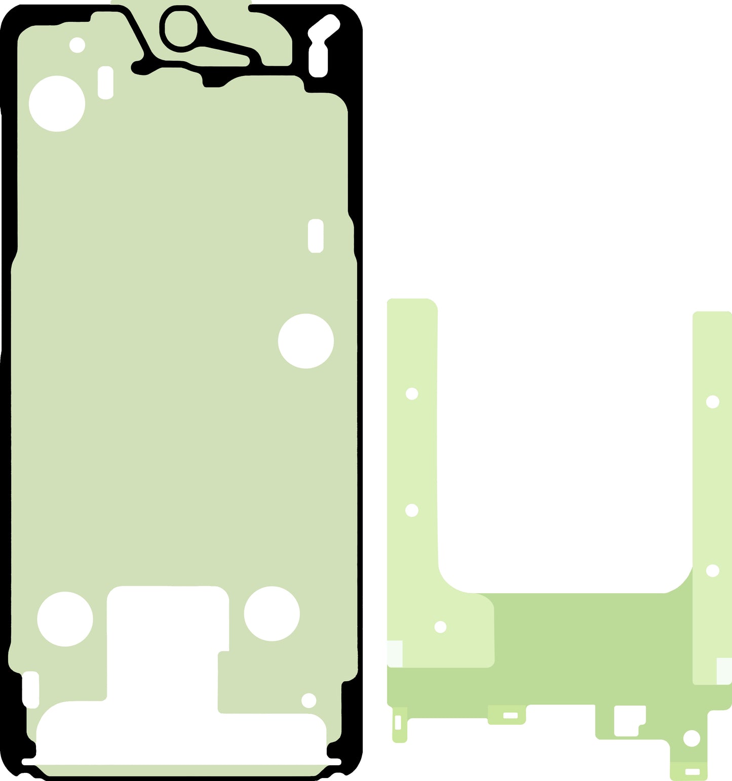 Klebeset Display Samsung Galaxy S26 Plus S947, Service Pack GH82-39220A