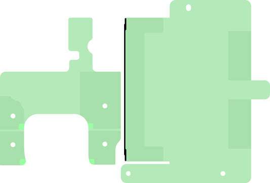 Klebeset Display Samsung Galaxy S23 Ultra S918, Service Pack GH82-30558A