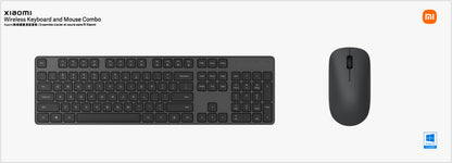 Xiaomi Wireless Tastatur & Maus Combo Set | 2.4 GHz | Schwarz | BHR6100GL