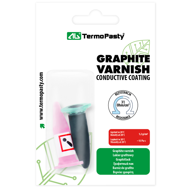 Graphitlack AG Termopasty, 2ml, Set 2 Stück ART.AGT-022