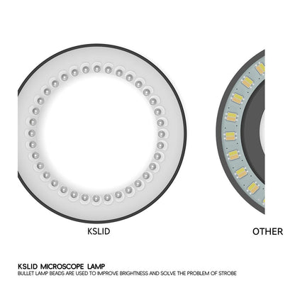 KSLid OK-13 Lampe für Mikroskop, Schwarz
