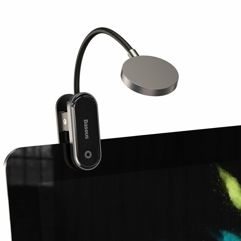 LED-Lampe Baseus Comfort Reading Mini Clip, Grau DGRAD-0G