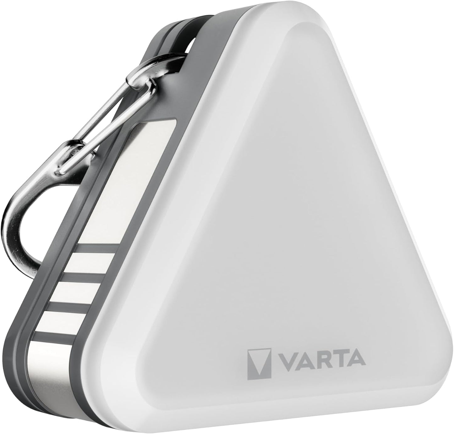 Varta Magnetic Safety Light LED Schlüsselanhängerlampe, 25lm, Silberfarben