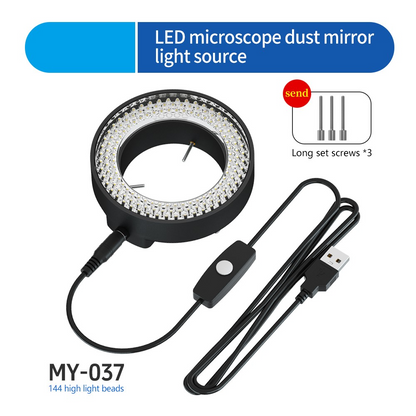MaAnt MY-037 Lampe für Mikroskop, Schwarz