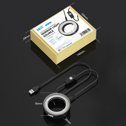 MaAnt MY-037 Lampe für Mikroskop, Schwarz