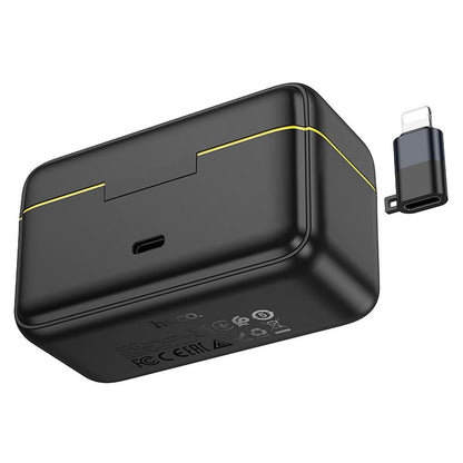 Lavaliermikrofon HOCO L17, USB-C / Lightning, Set 2 Stück, Schwarz