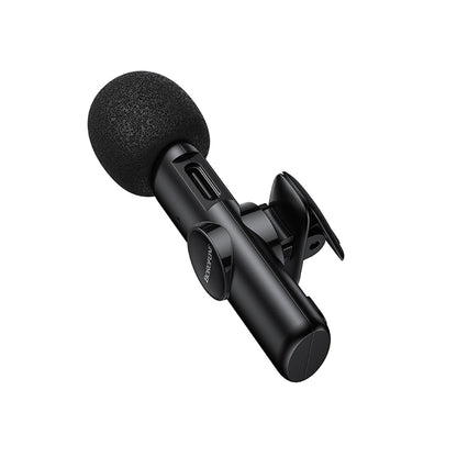 Lavaliermikrofon Borofone BFK16 Winner, USB-C, Schwarz
