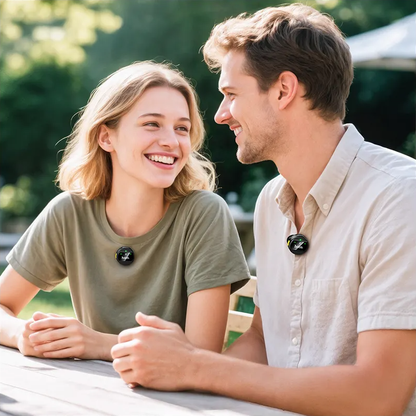 Lavaliermikrofon HOCO L22, USB-C / Lightning, Set 2 Stück, Schwarz