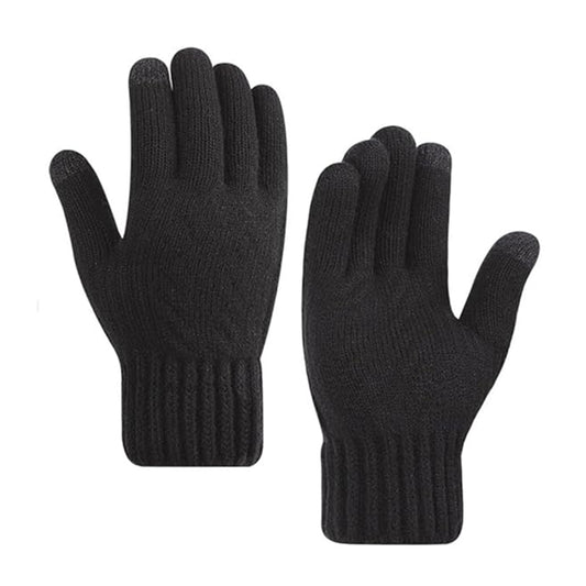 Damen Touchscreen Winterhandschuhe Techsuit ST0015, Größe 17cm, Schwarz