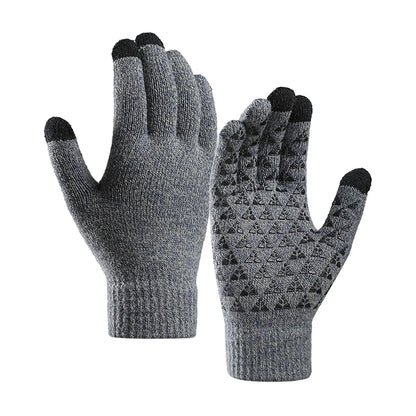 Winter-Touchscreen-Handschuhe Iwarm ST0018, Größe 23cm, Grau