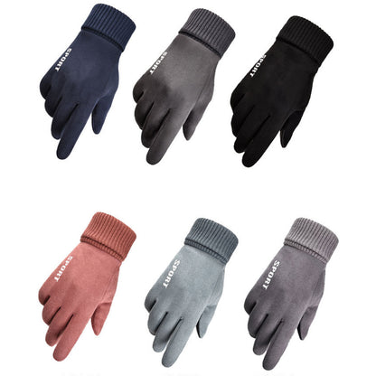 Unisex Winter-Touchscreen-Handschuhe Techsuit ST0009, Einheitsgröße, Blau