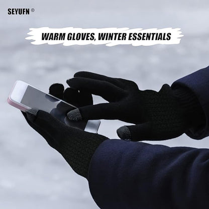 Unisex Winter-Touchscreen-Handschuhe Techsuit ST0012, Größe 22cm, Braun