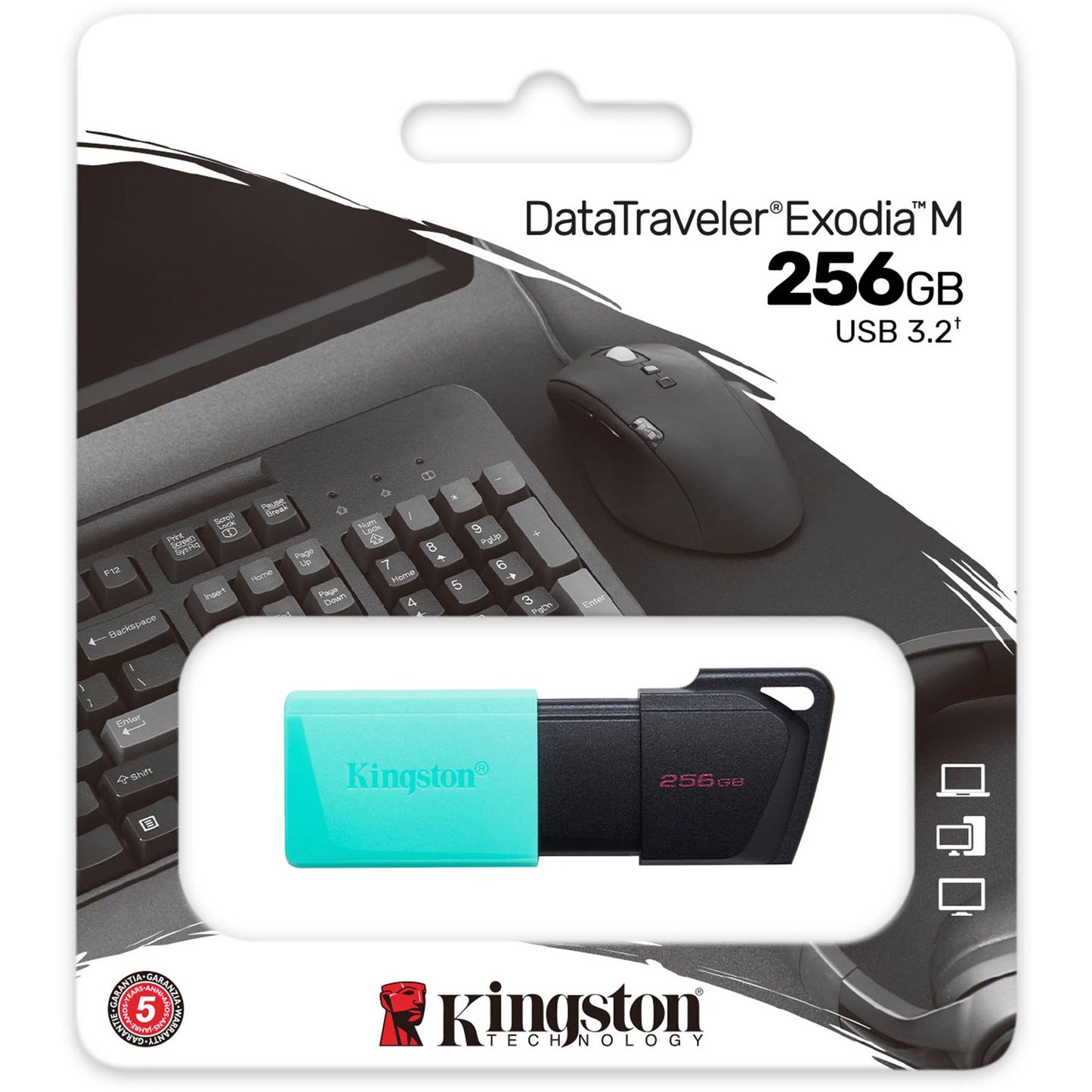 Externer Speicher USB-A 3.2 Kingston DT Exodia M, 256 GB DTXM/256 GB