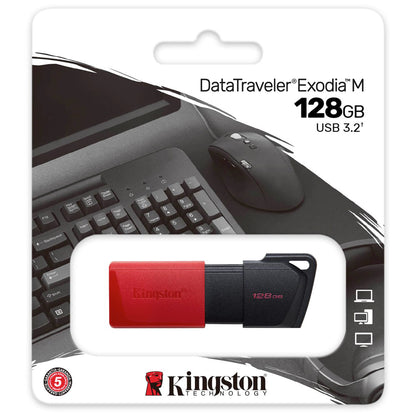 Externer Speicher USB-A 3.2 Kingston DT Exodia M, 128 GB DTXM/128 GB