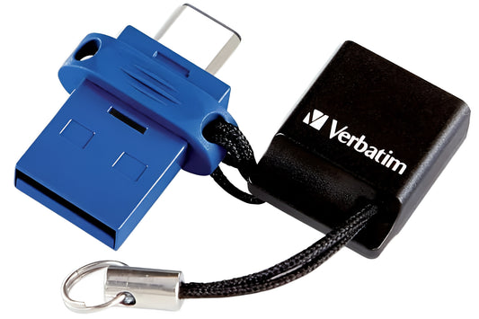 Externer Speicher USB-A 3.0 / USB-C Verbatim StoreNGo, 32Gb 49966