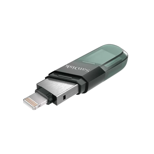 Externer Speicher USB-A 3.0 / Lightning SanDisk iXpand Flip, 128Gb SDIX90N-128G-GN6NE