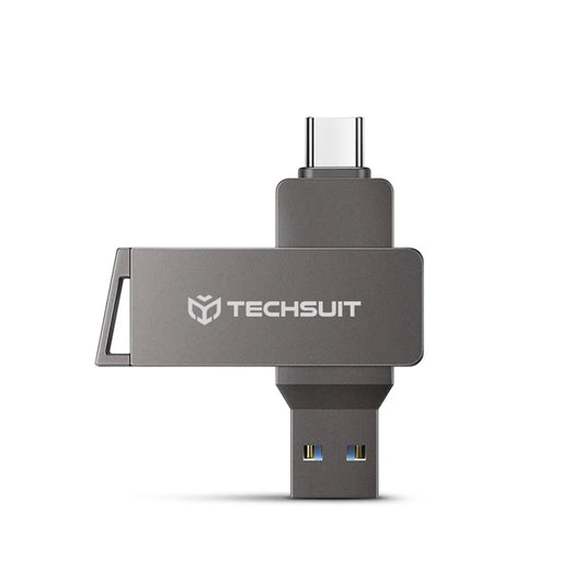 Externer Speicher USB-A 3.0 / USB-C Techsuit THSM20, 128Gb