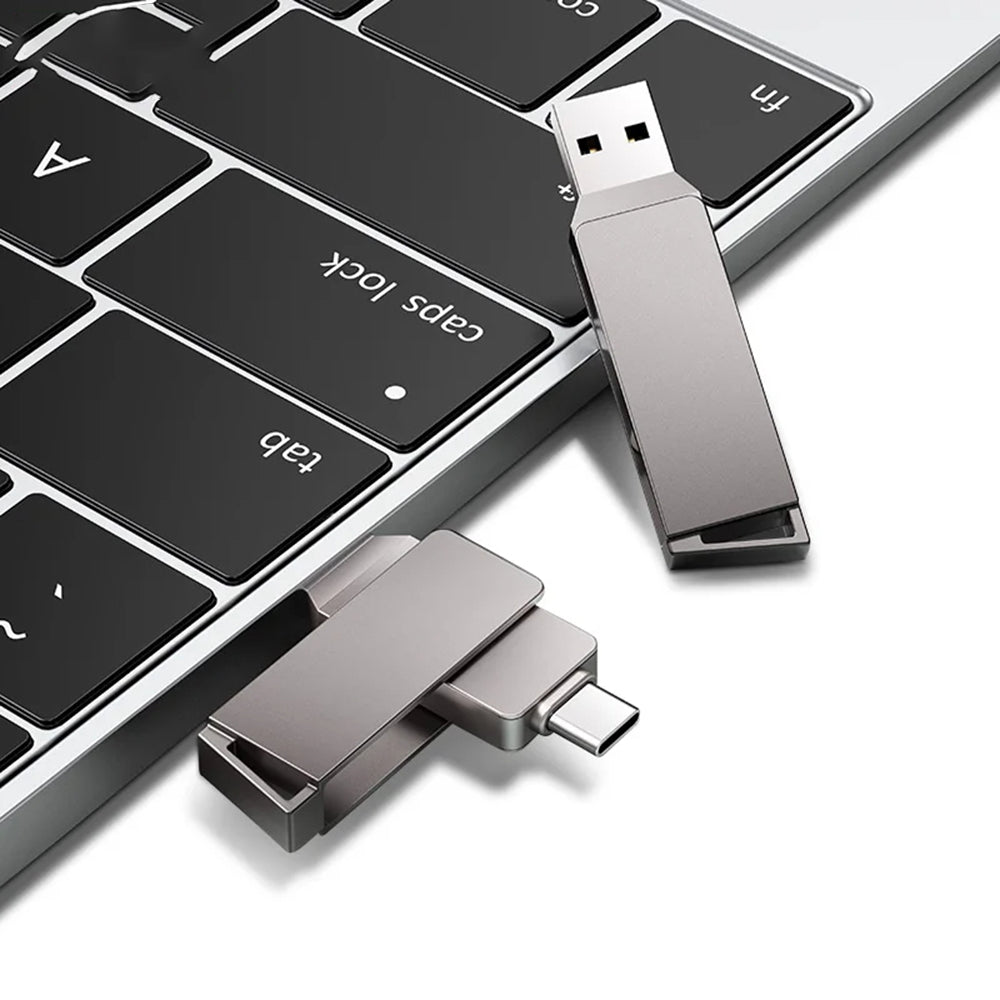 External Memory USB-A 3.0 / USB-C Techsuit THSM20, 256Gb