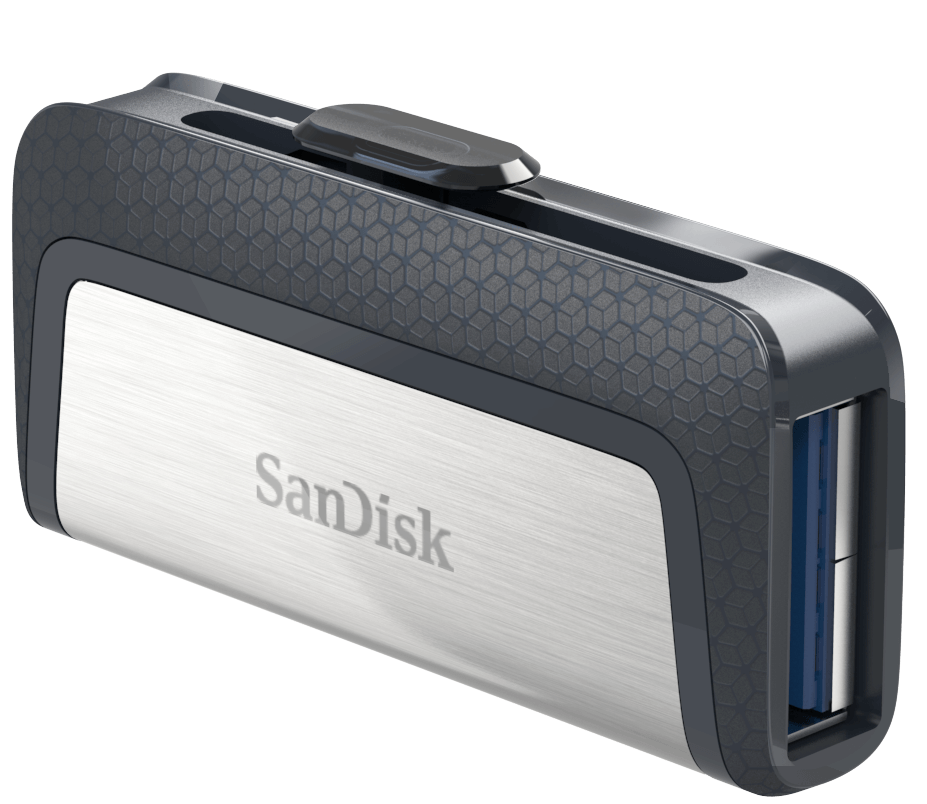 Externer Speicher USB-A 3.1 / USB-C SanDisk Ultra Dual, 128GB SDDDC2-128G-G46