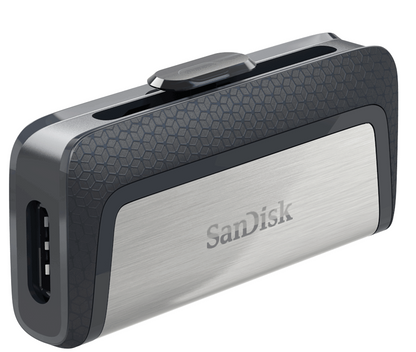 Externer Speicher USB-A 3.1 / USB-C SanDisk Ultra Dual, 128GB SDDDC2-128G-G46