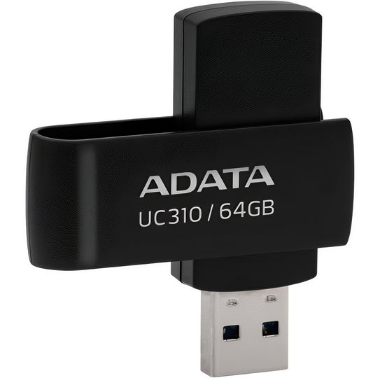 External USB-A 3.2 Memory Adata UC310, 64GB UC310-64G-RBK