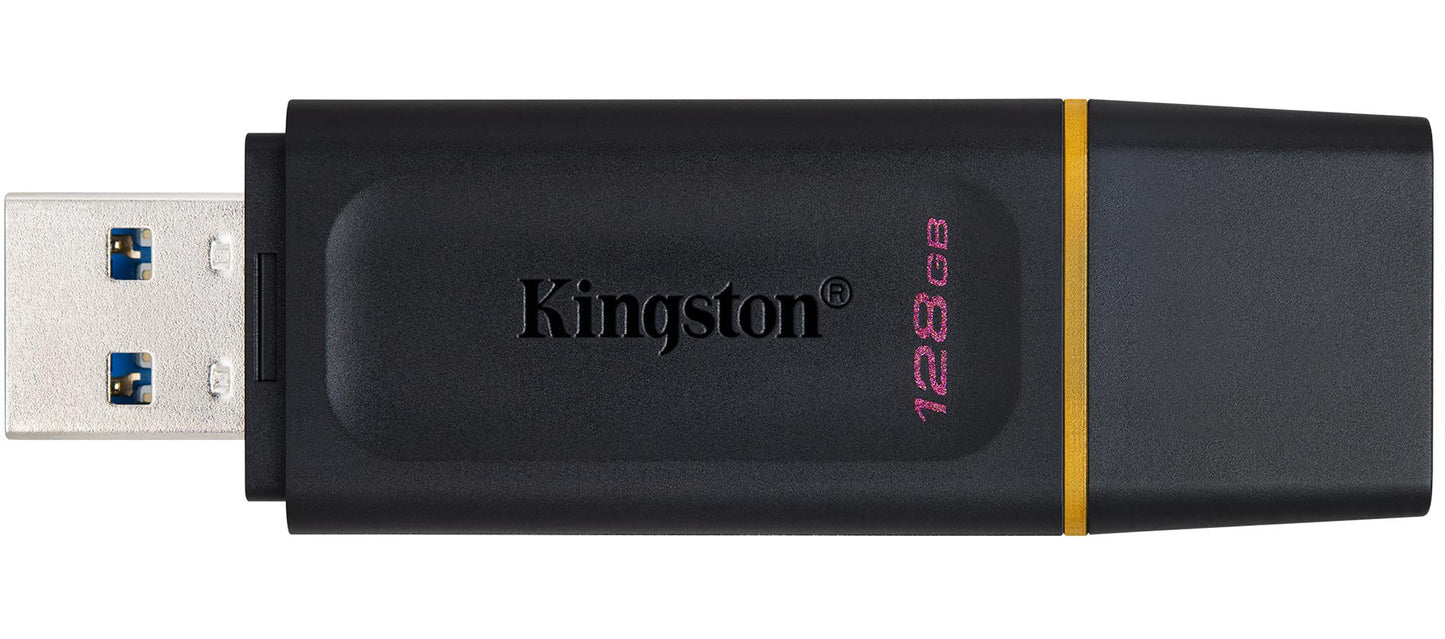 Kingston DT Exodia USB-A 3.2 Stick 128GB | Schwarz-Gelb | Speicher