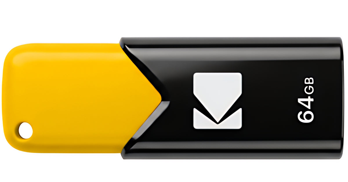 Externe Speicher USB-A 3.2 Kodak B110S Click Easy, 64Gb EKMMD64GB113S