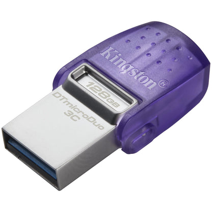 Externer Speicher USB-A 3.2 / USB-C Kingston microDuo 3C, 128 GB DTDUO3CG3/128 GB