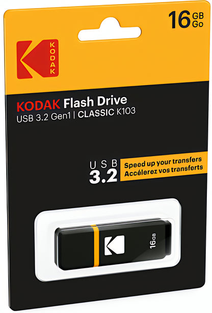 Externe Speicher USB-A 3.2 Kodak K100, 32Gb EKMMD32GK103