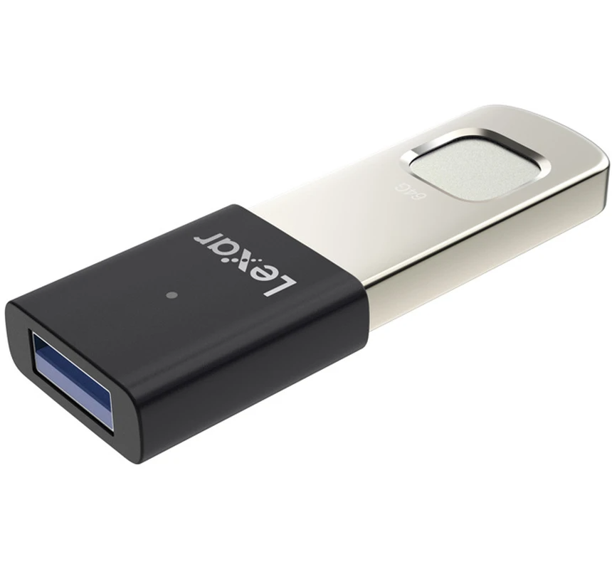 Externer Speicher USB-A 3.2 Lexar JumpDrive Fingerprint F35 Pro, 64Gb
