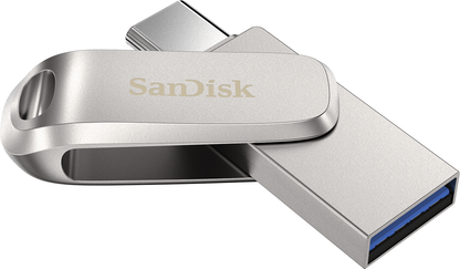 Externer Speicher USB-A 3.2 / USB-C SanDisk Ultra Luxe Dual Drive, 32Gb SDDDC4-032G-G46