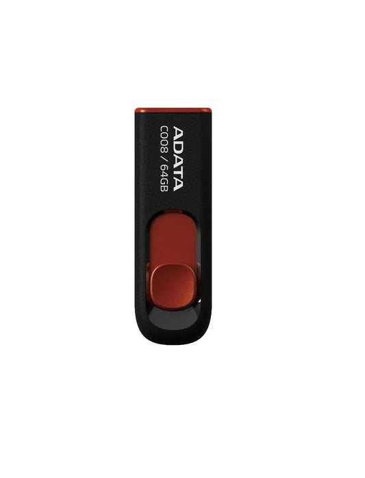 Externer USB-A Speicher Adata C008, 64Gb AC008-64G-RKD