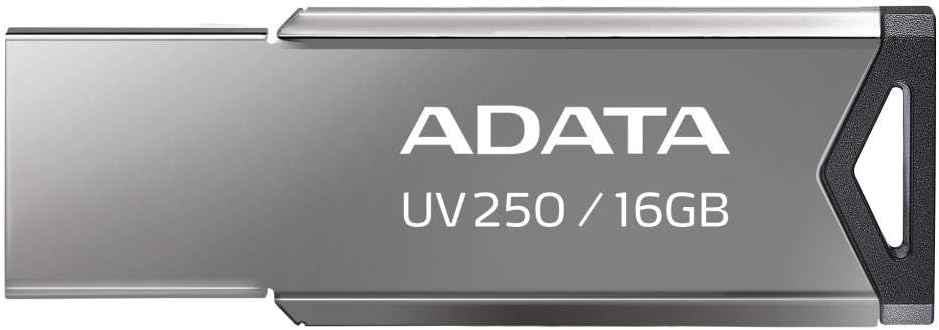 Externer USB-A-Speicher Adata UV250, 16 GB AUV250-16G-RBK