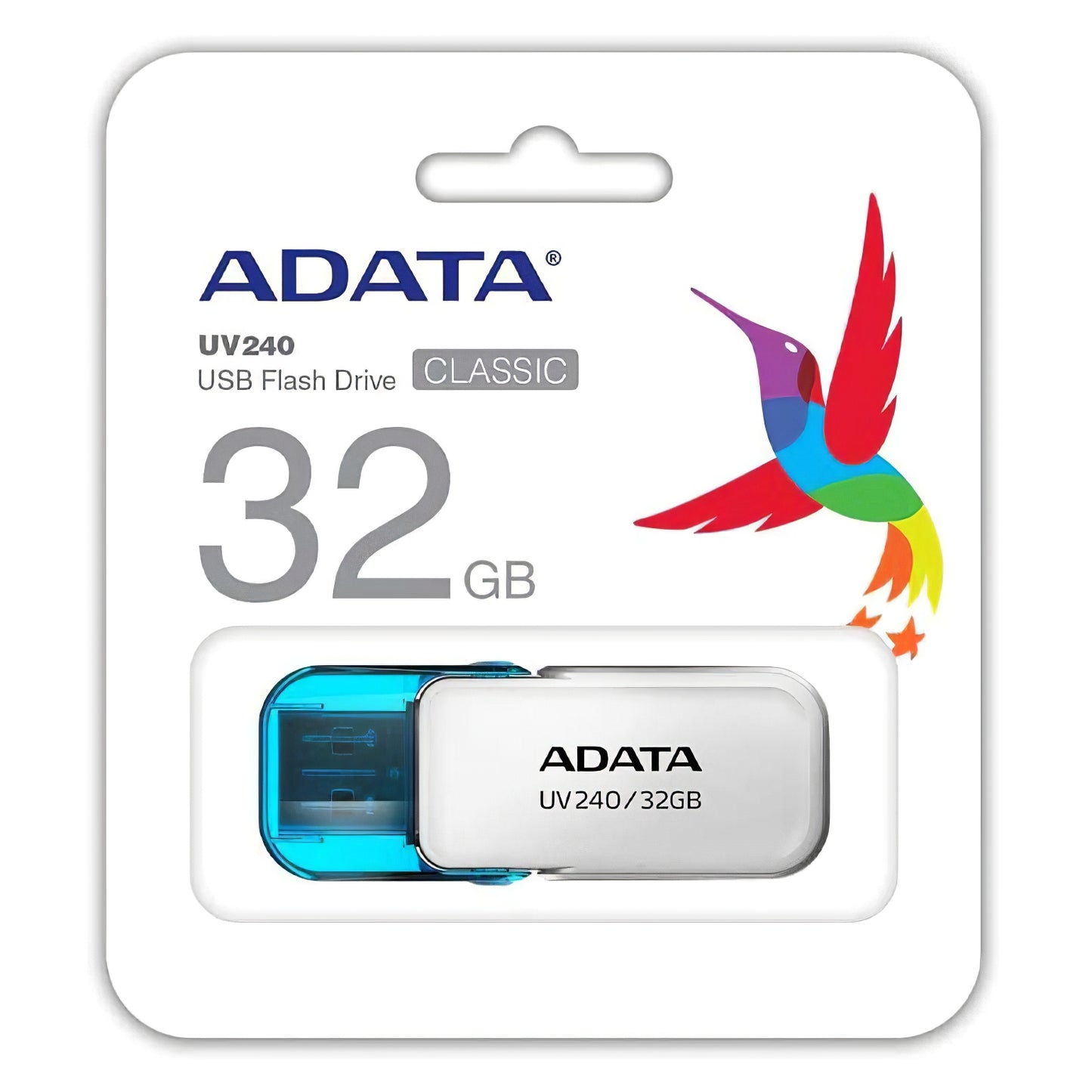 Externer Speicher USB-A Adata UV240, 32 GB AUV240-32G-RWH