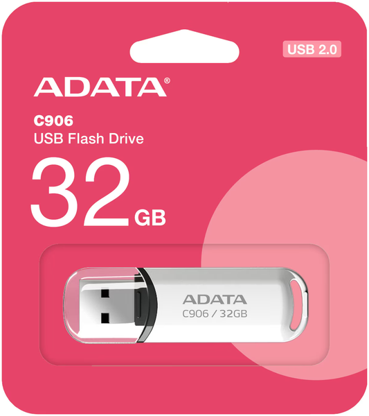 Externer USB-A Speicher Adata C906, 32Gb AC906-32G-RWH