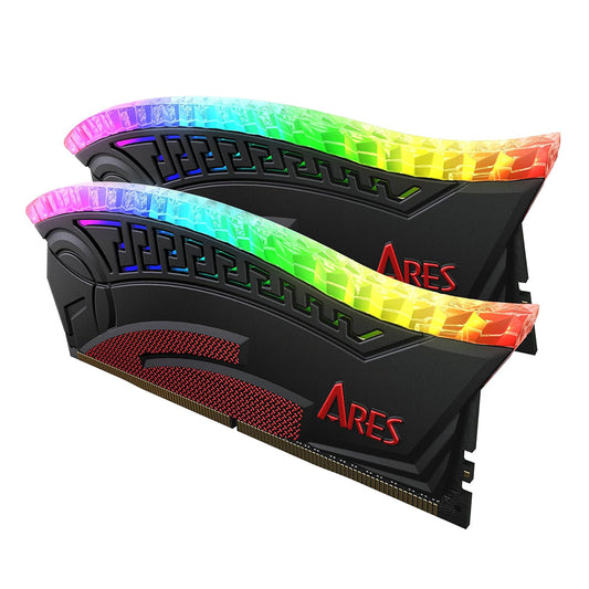 RAM-Speicher Dato Ares Armor, DDR4, RGB, 2 x 8GB, 3600Mhz, CL18, Schwarz AMRGB8GX216G36K