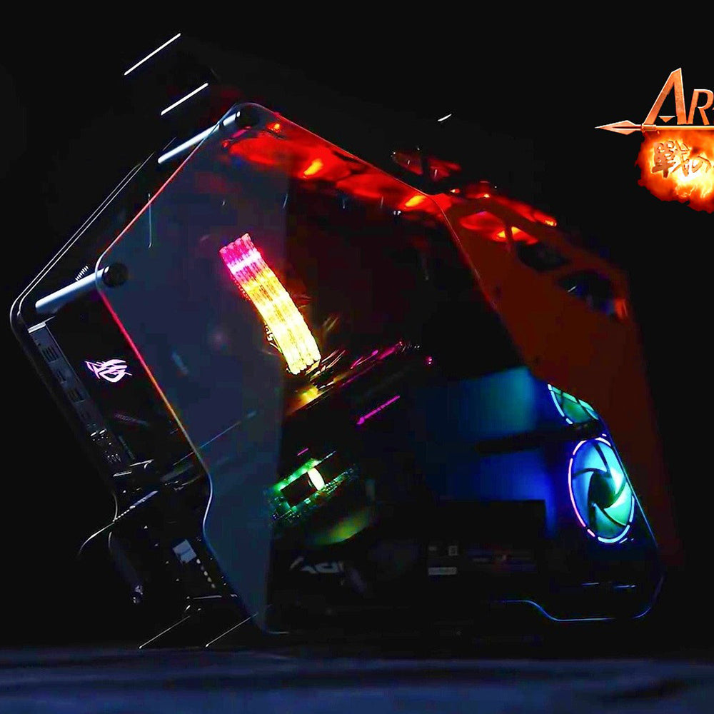 RAM-Speicher Dato Ares Armor, DDR4, RGB, 8GB, 3200Mhz, CL16, Schwarz