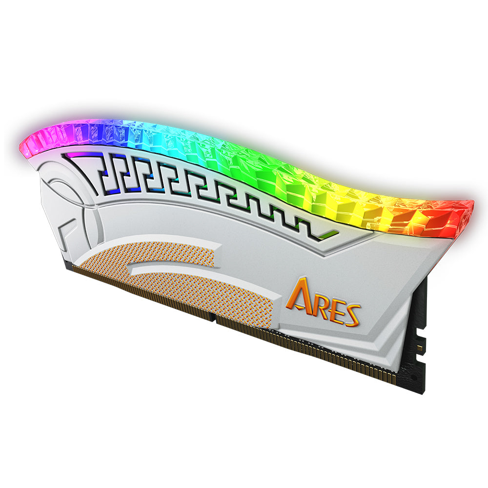 RAM-Speicher Dato Ares Armor, DDR4, RGB, 8GB, 3600Mhz, CL18, Weiß AMRGB1G88G36W