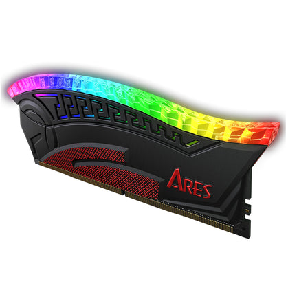 RAM-Speicher Dato Ares Armor, DDR4, RGB, 8GB, 3600Mhz, CL18, Schwarz AMRGB1G88G36K
